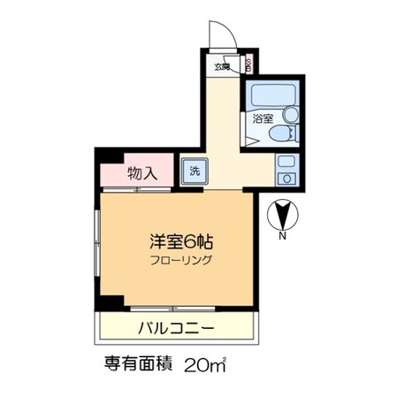 清和ハイツの物件間取画像